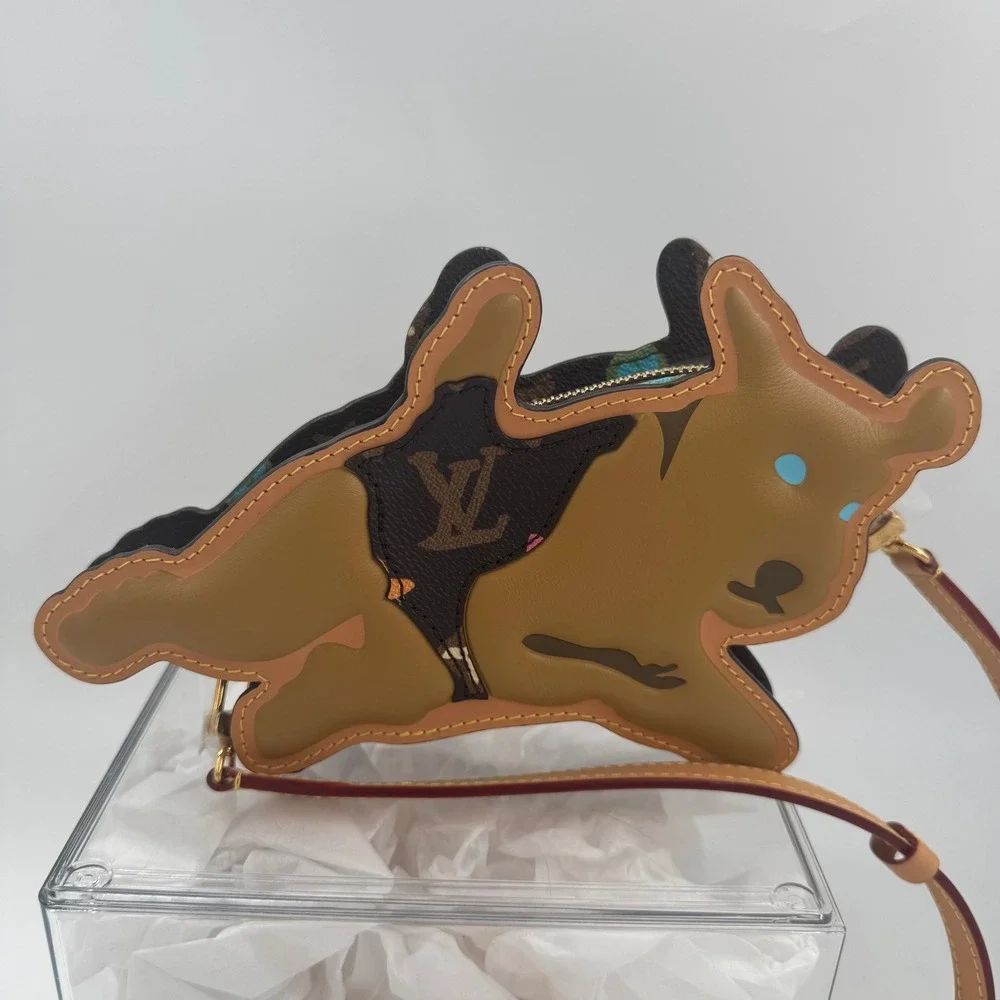 Louis Vuitton x Tyler, The Creator Monogram Craggy Dog Bag Brown Authentic CoA
